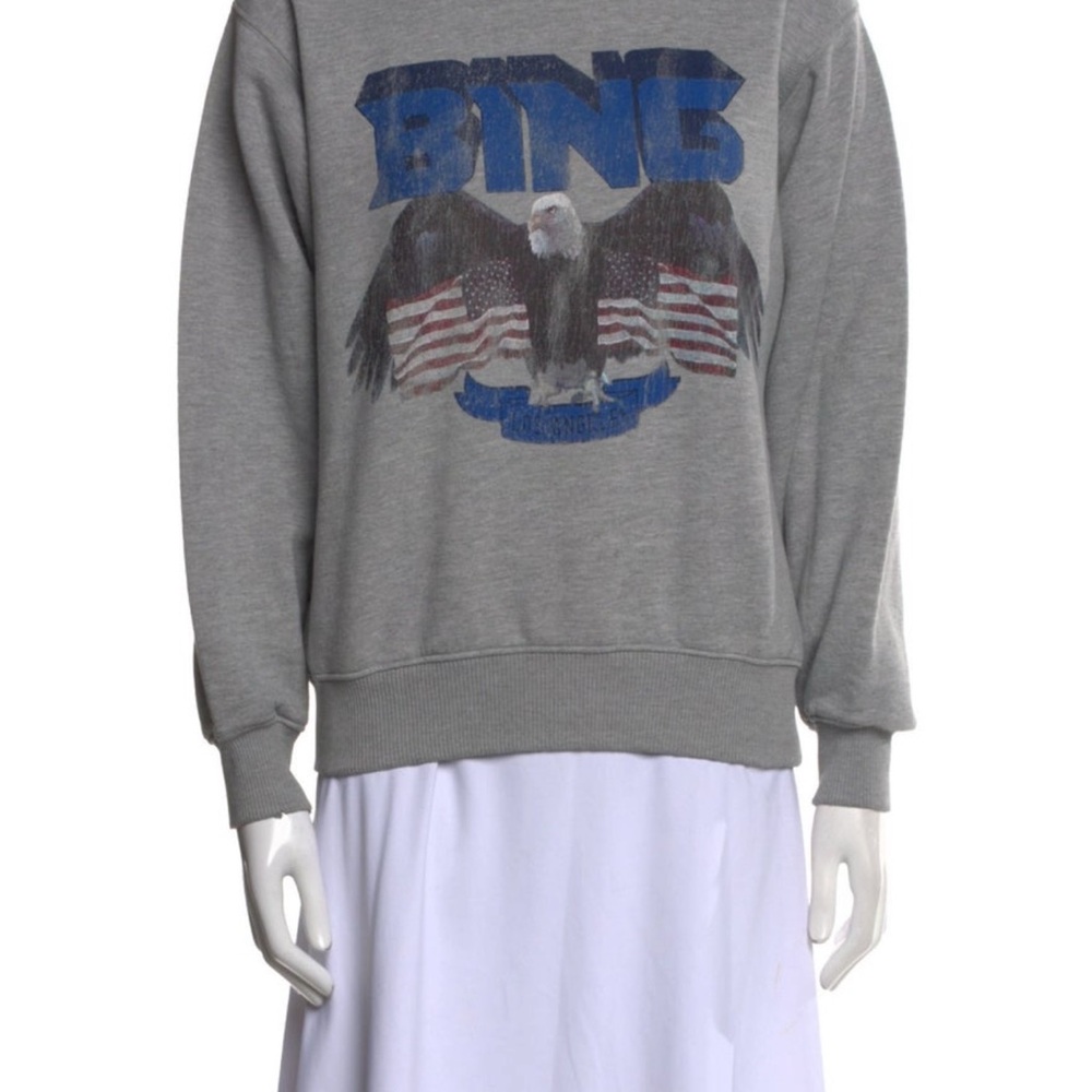 Anine Bing Gray Cotton Top